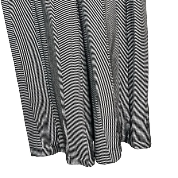 Anthropologie Cartonnier Oxford Jumpsuit Black Gray V Neck Size Small New - Picture 6 of 14